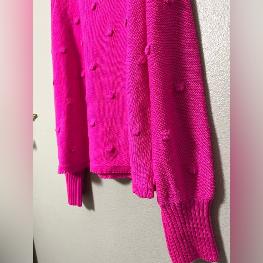 Girls Lilly Pulitzer Hot Pink Sweater - Size XL - Picture 6 of 6